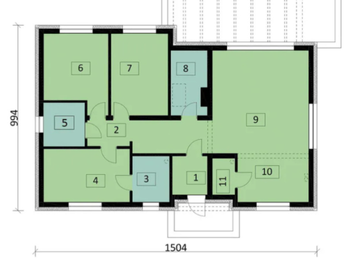 Dom wolnostojący pod Rzeszowem - zdjęcie 5