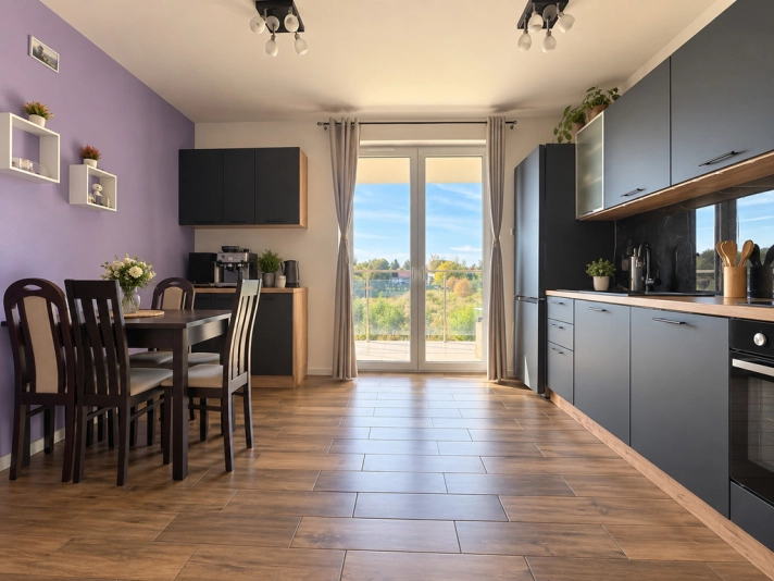 2 pokoje | 46,48 m² | Duży balkon | Zależe